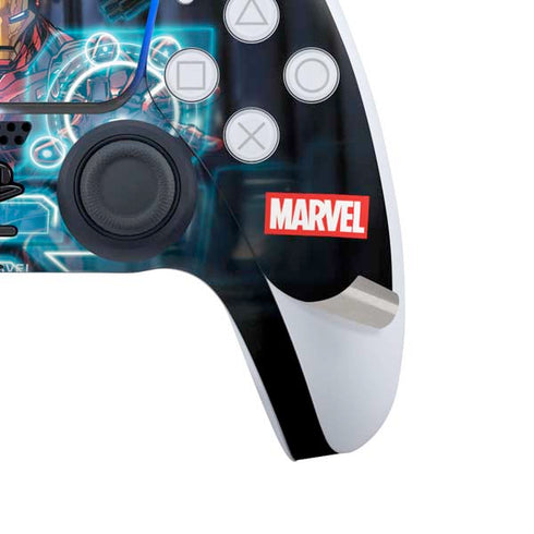 Marvel Iron Man New Armor PS5 Controller Skin